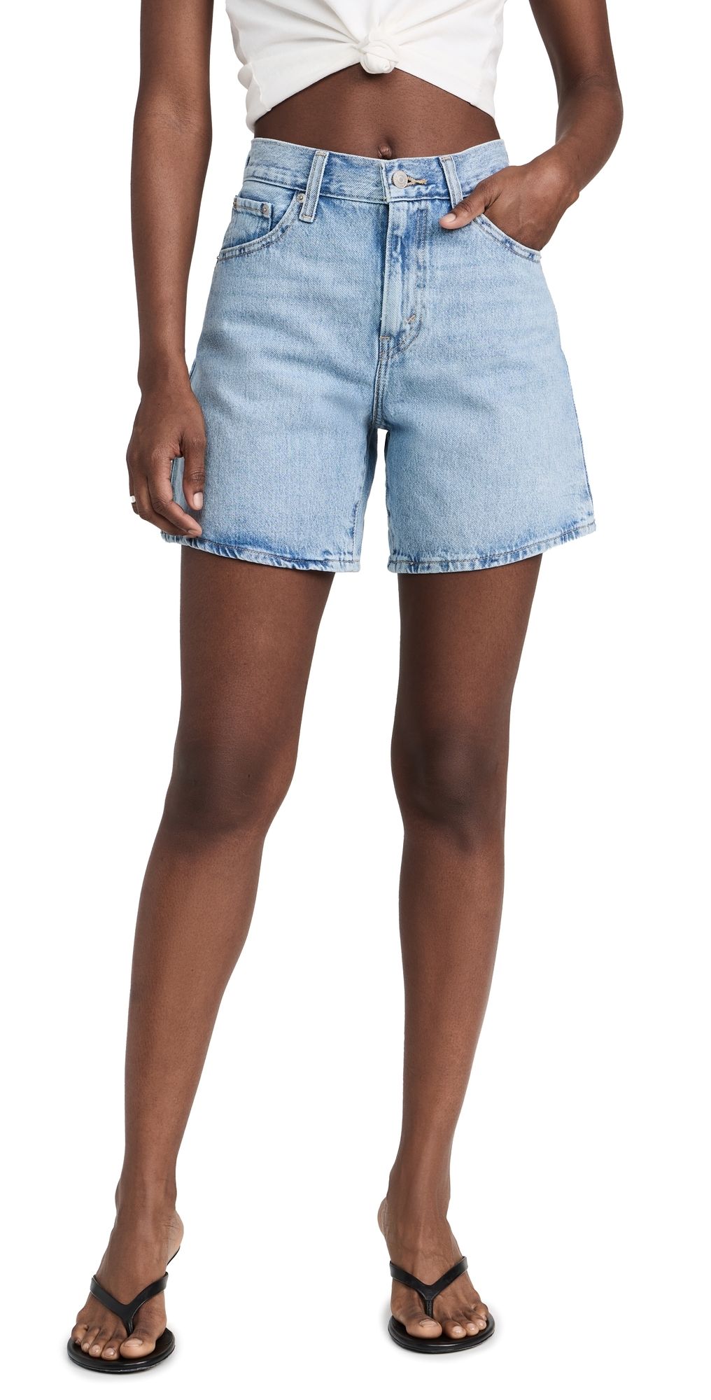 Levi's High Baggy Shorts Far And Wide 29
