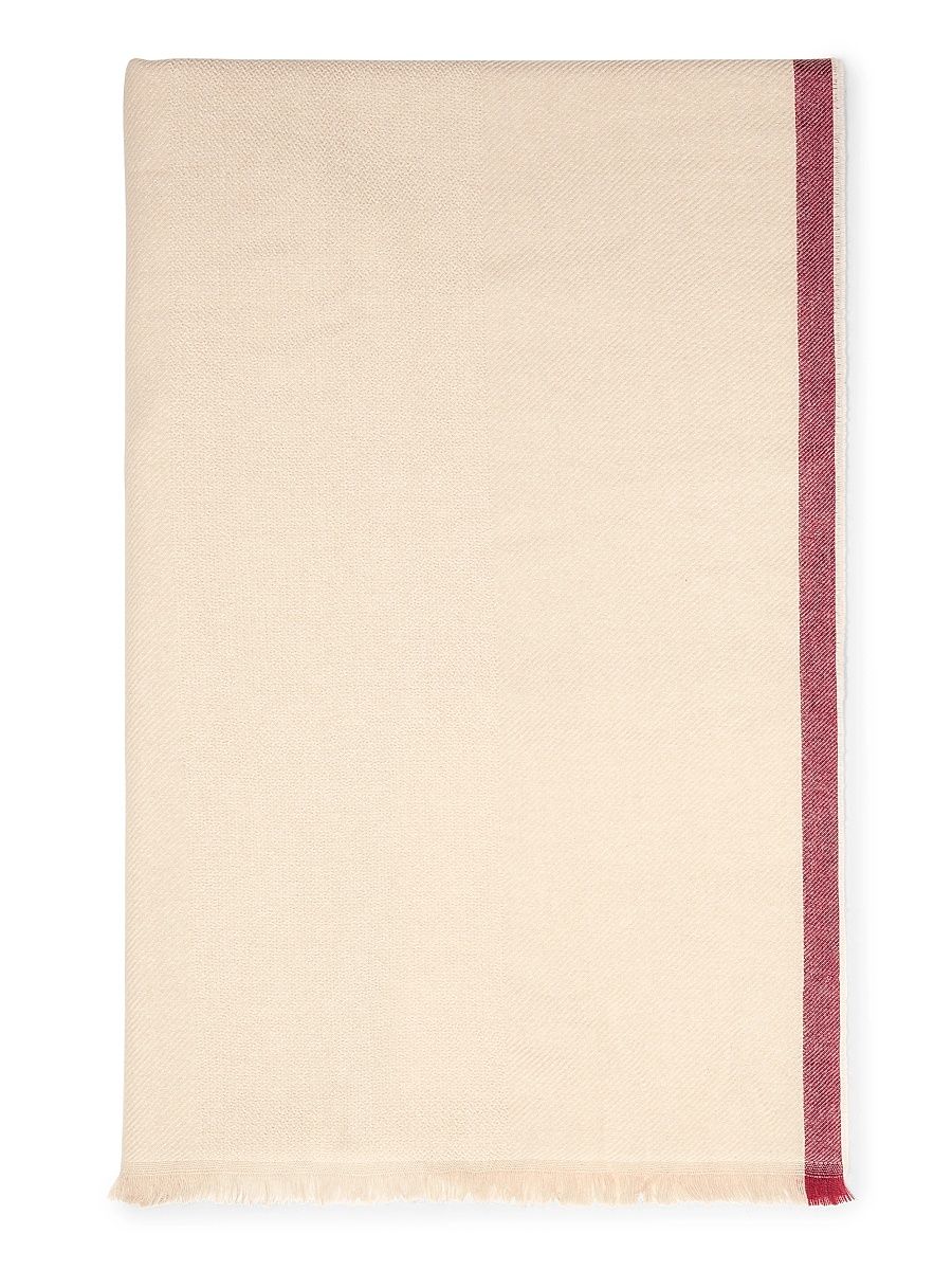 Men's Cashmere Scarf - Buff