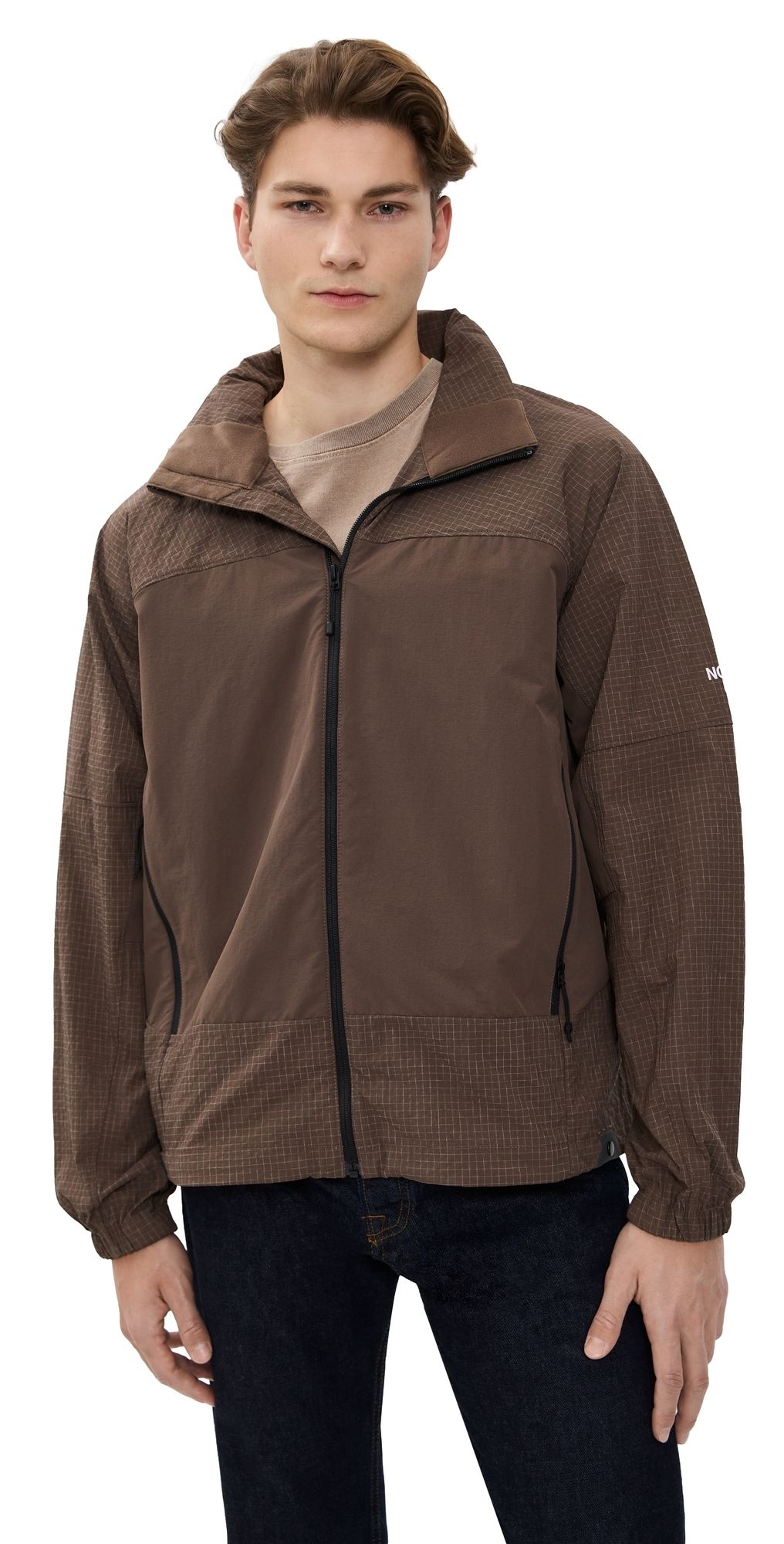 The North Face EG Utility Wind Jacket Smokey Brown XXL