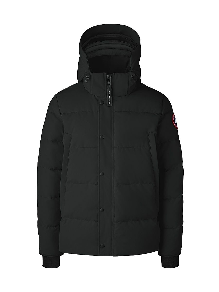 Men's Wyndham Slim-Fit Down Parka - Black - Size Small