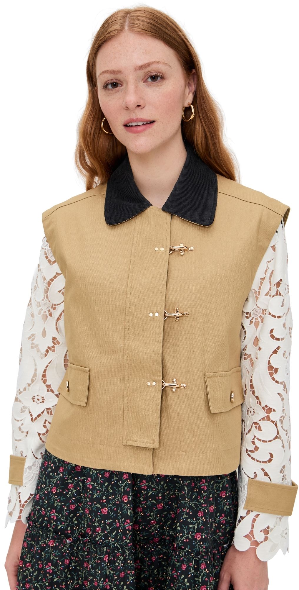 Hill House Home The Clarisse Jacket Khaki S