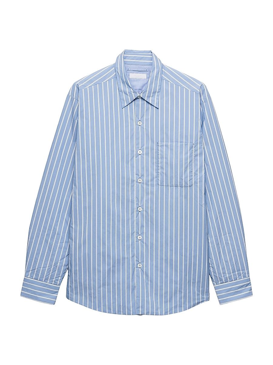 Men's Re-Nylon Shirt - Blue - Size Large