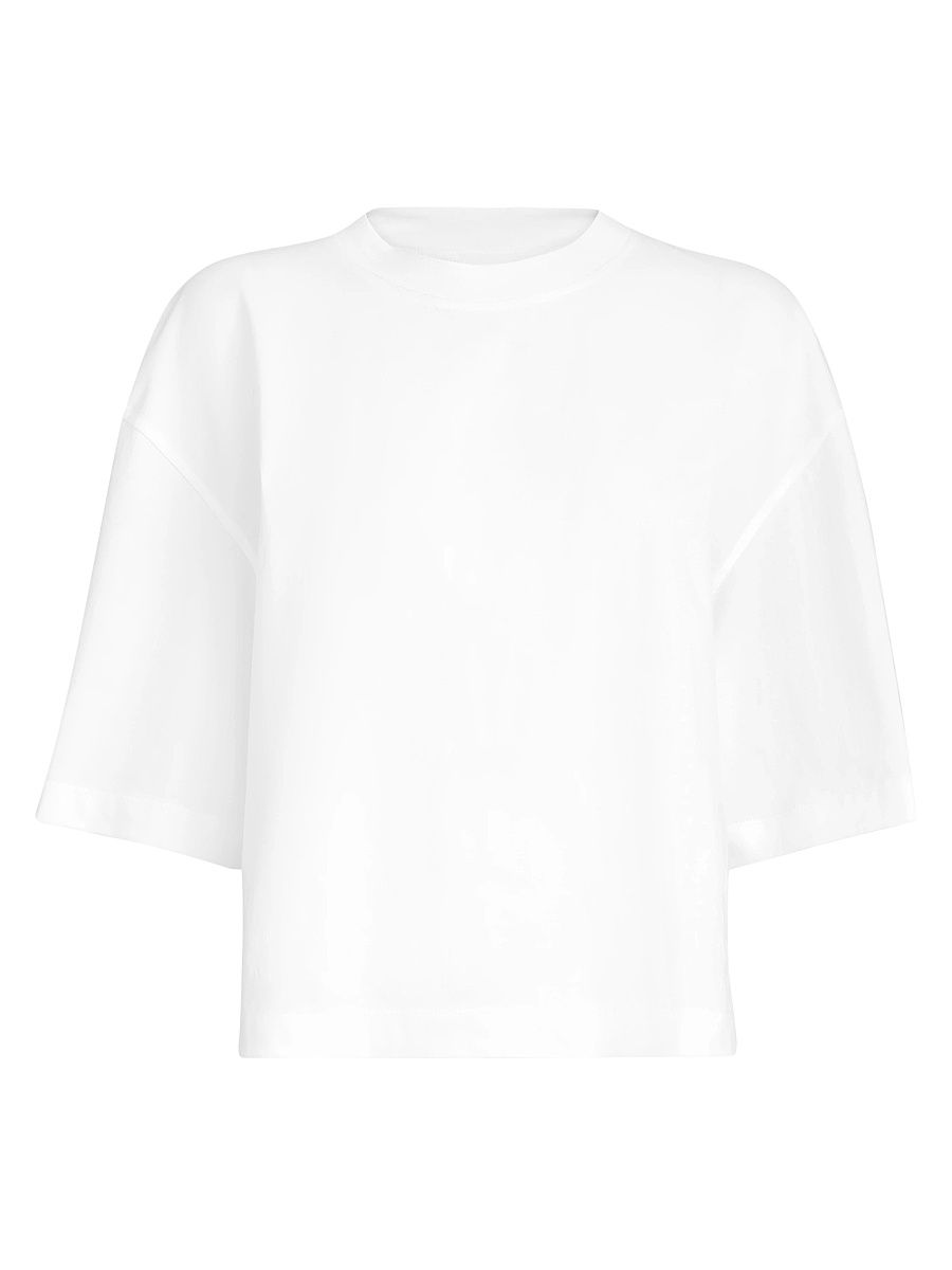 Women's Cotton Jersey T Shirt - White - Size XXL