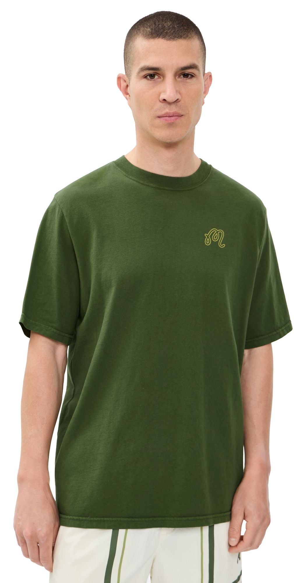 Malbon Bermuda Trinity Tee Chive M