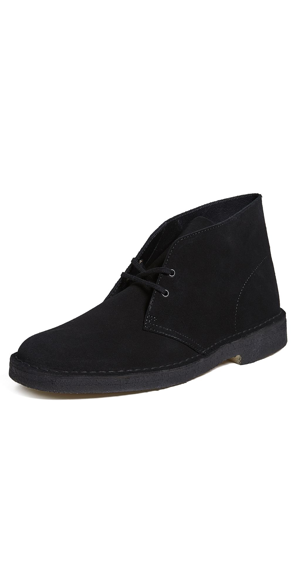 Clarks Suede Desert Boots Black 10