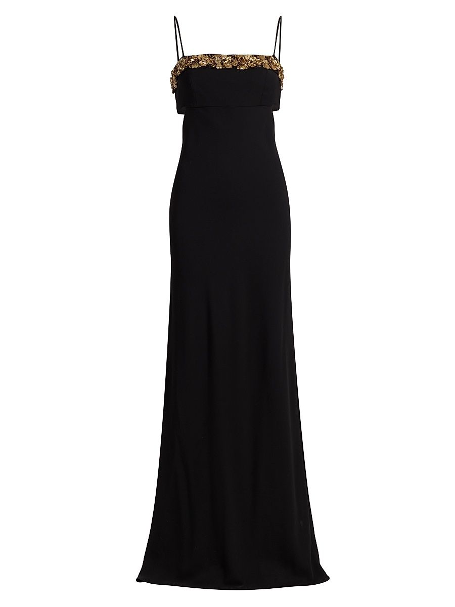 Women's Helen Side Cut-Out Gown - Black - Size 16