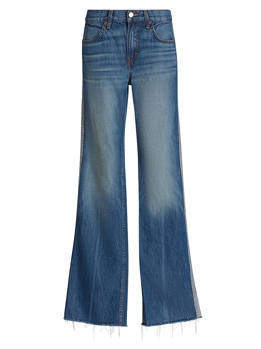 Women's Track Californian Straight-Leg Jeans - Viper Blue - Size 29
