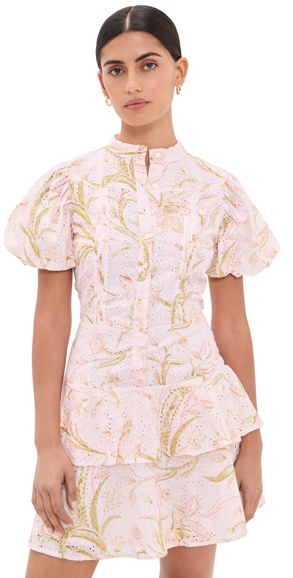 Cleobella Natalie Mini Dress Florabella Print XL