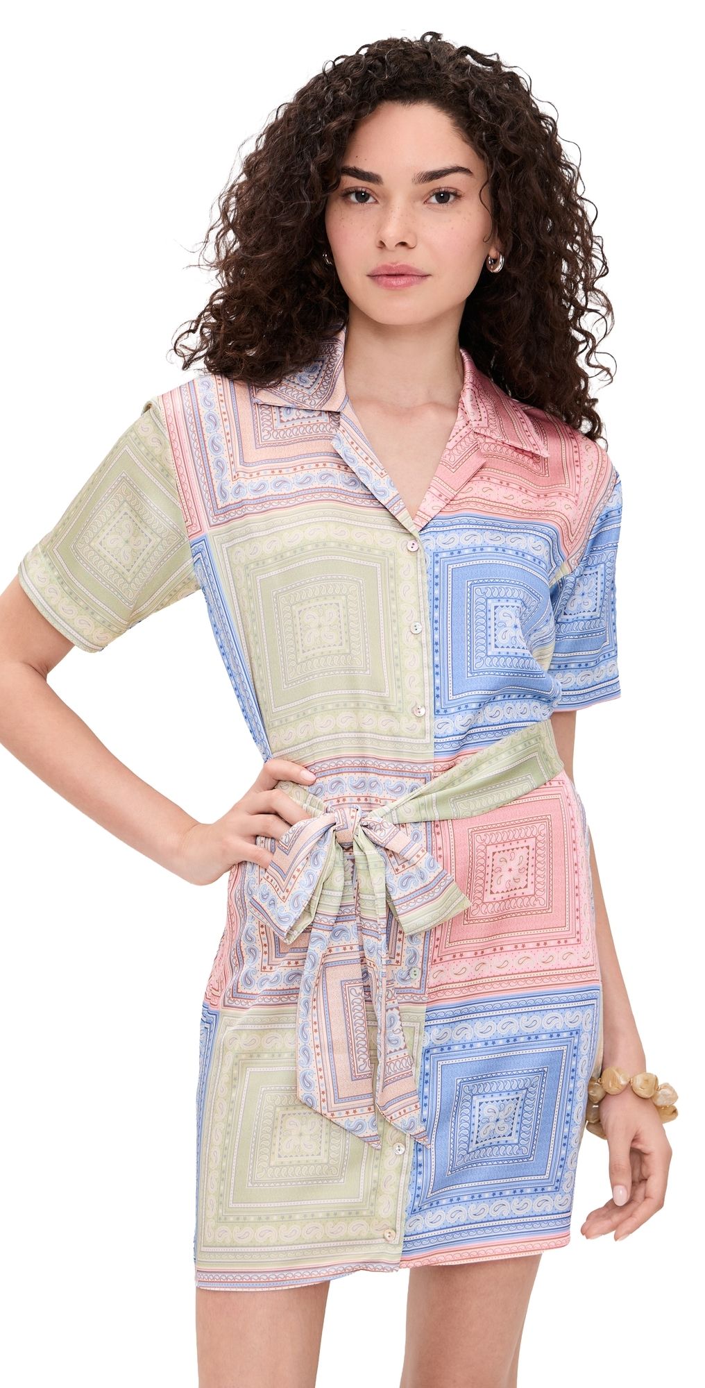 MISA Holland Dress Pastel Tiles St L