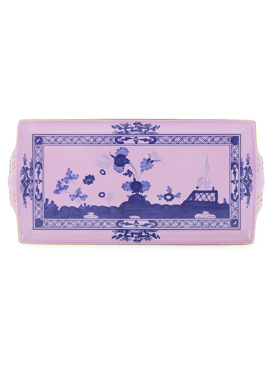 Tesori Oriente Italiano Tray - White