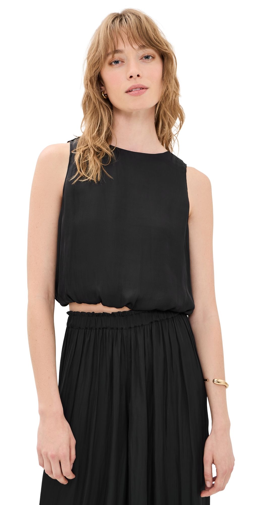 La Ligne Fleur Top Black XXS
