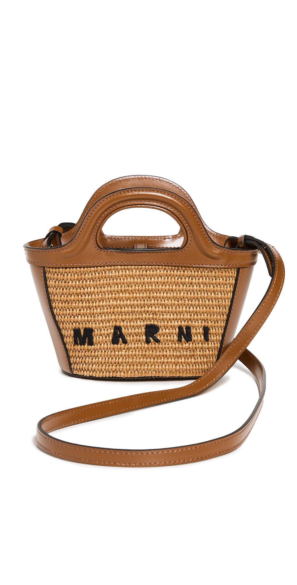 Marni Tropicalia Micro Tote Raw Sienna One Size
