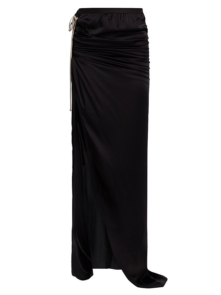 Women's Edfu Fluid Maxi Skirt - Black - Size 2