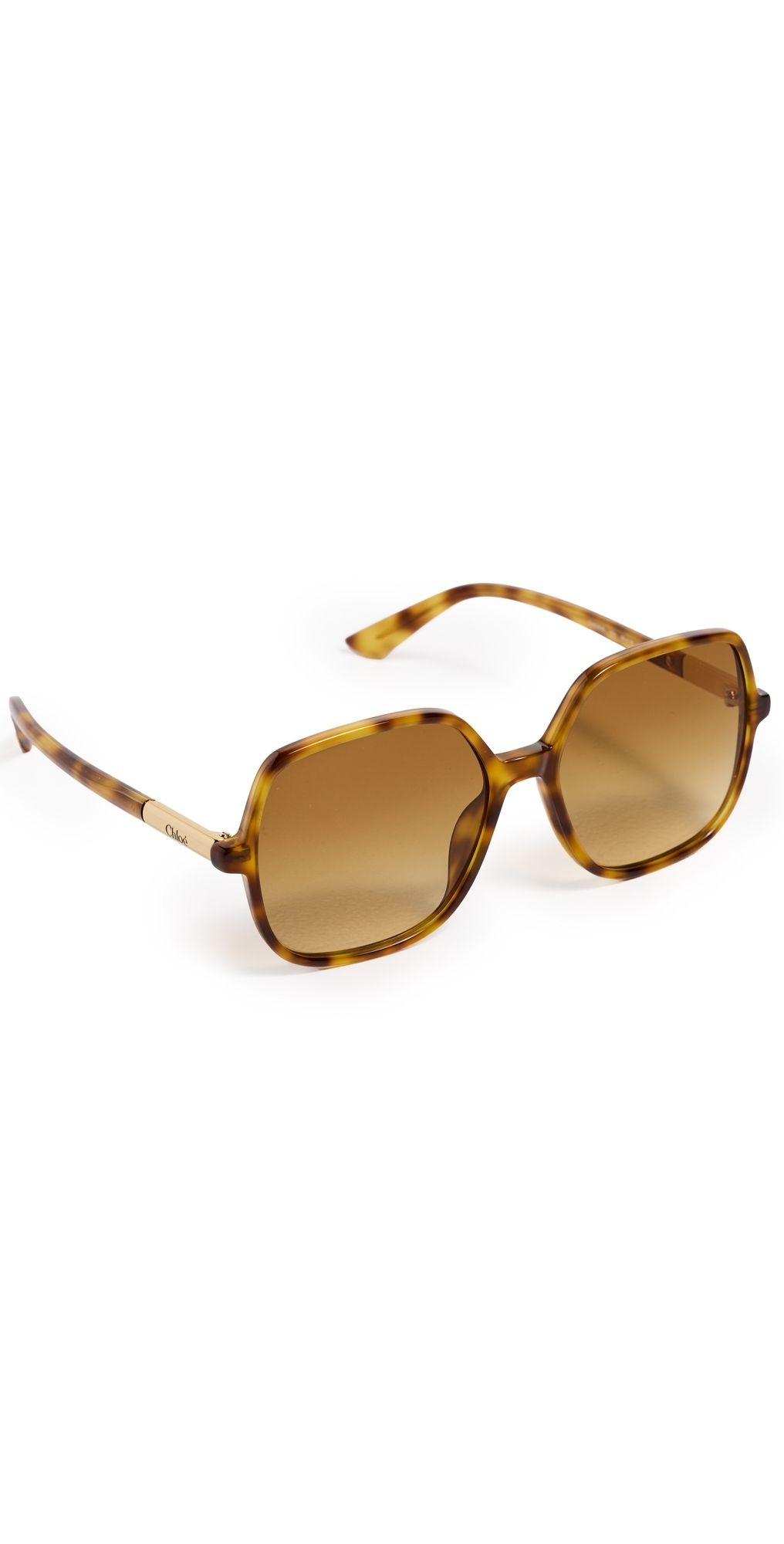 Chloé Judy Sunglasses Havana-Havana-Brown One Size