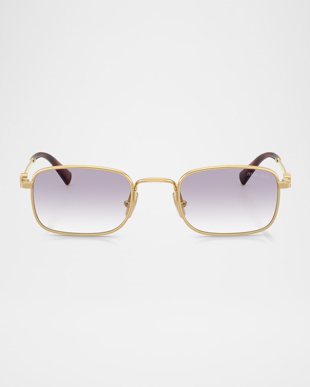 MUA53S Rectangular Metal Sunglasses