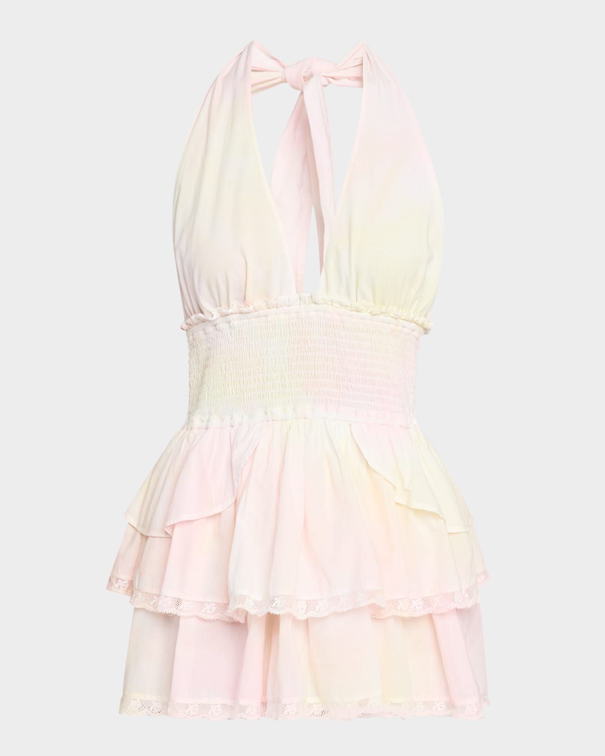 Deanna Halter Mini Dress