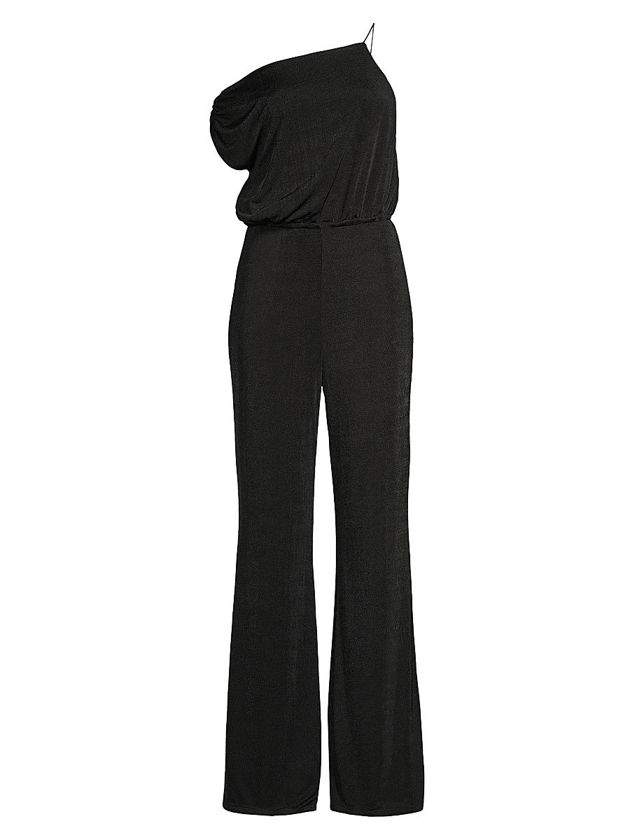Women's Emer Blouson Jersey Jumpsuit - Black - Size 6