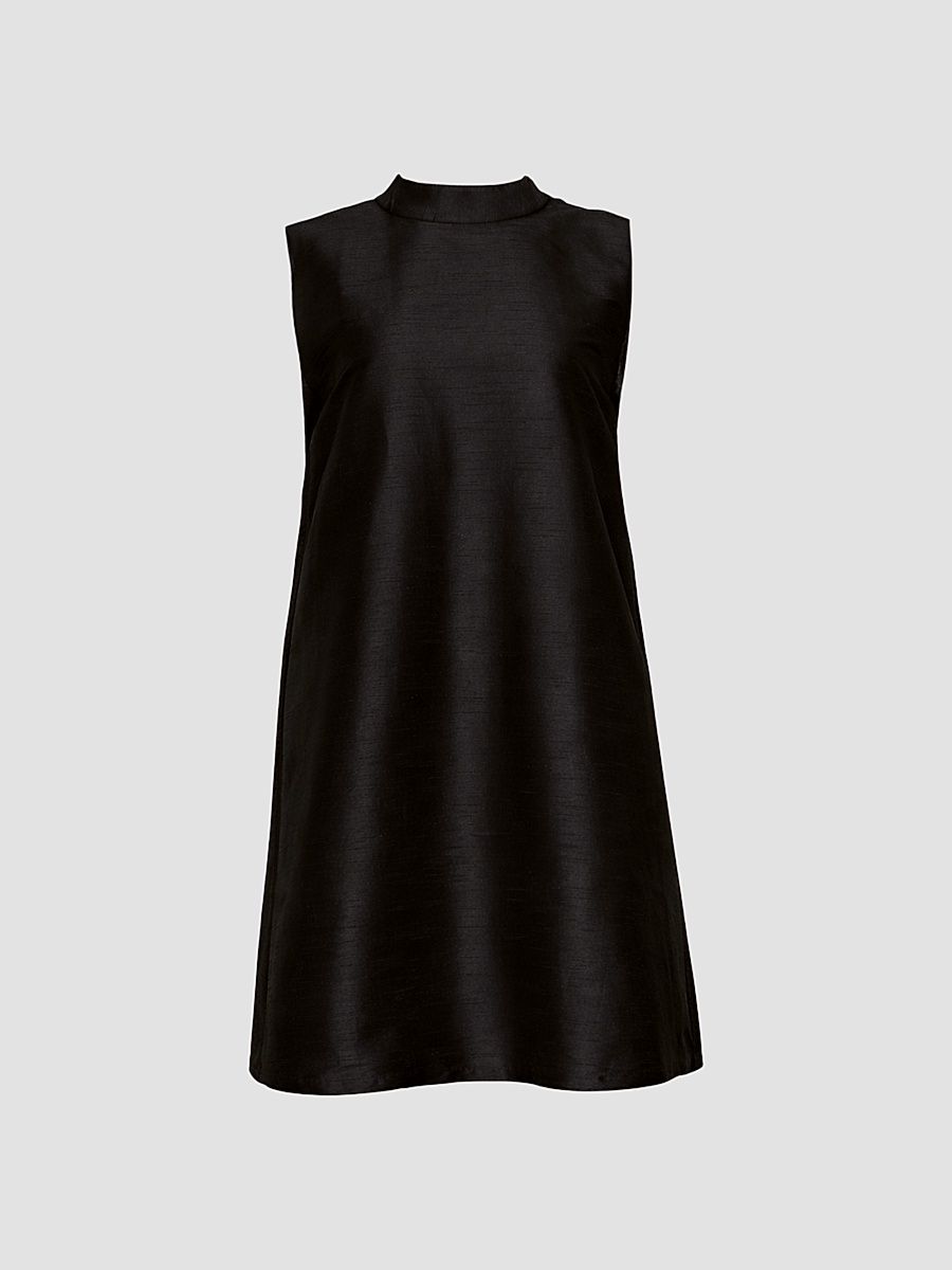 Women's Diplomat Mini Dress - Black - Size XS