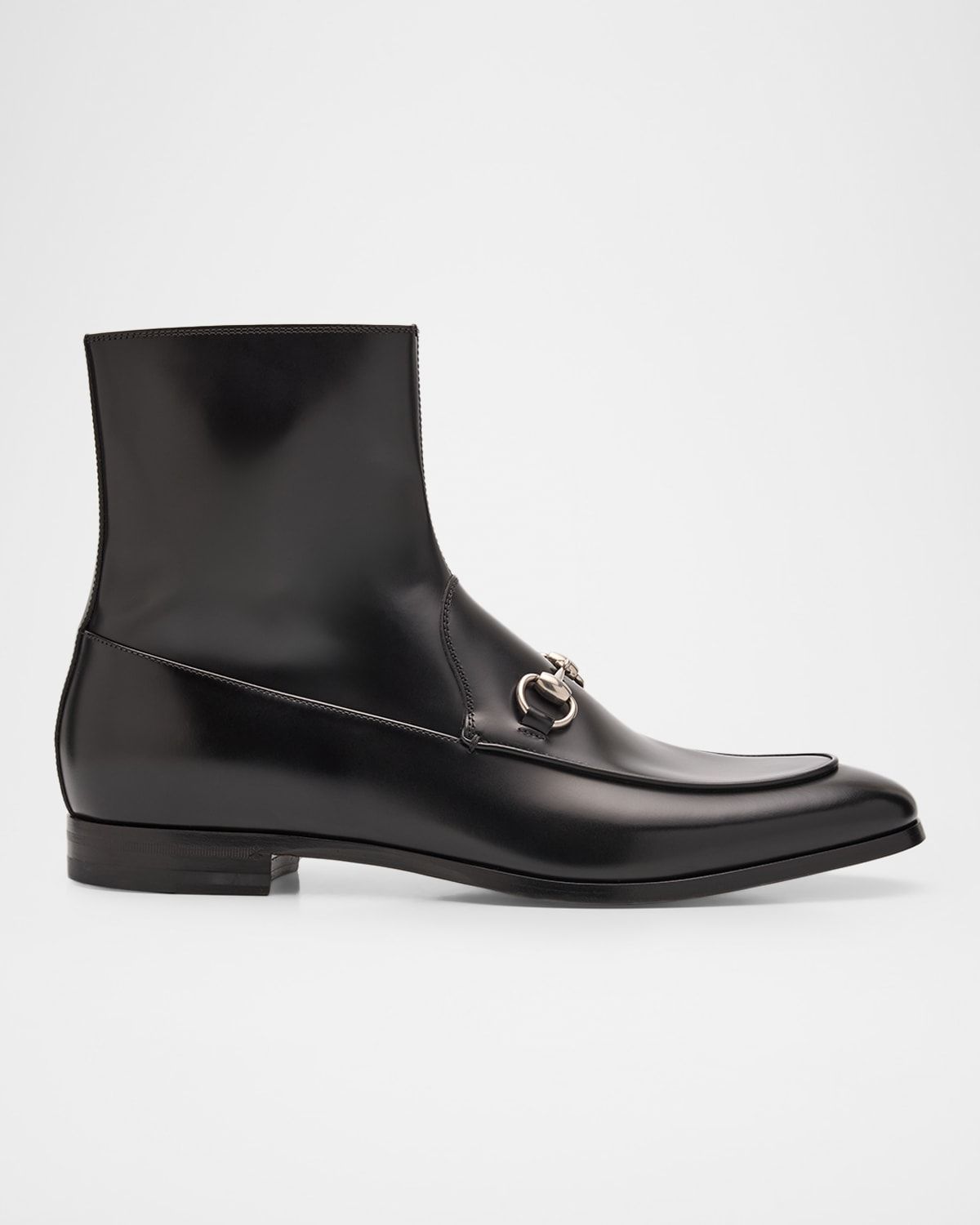 Men & apos;s Next Horsebit Leather Zip Booties