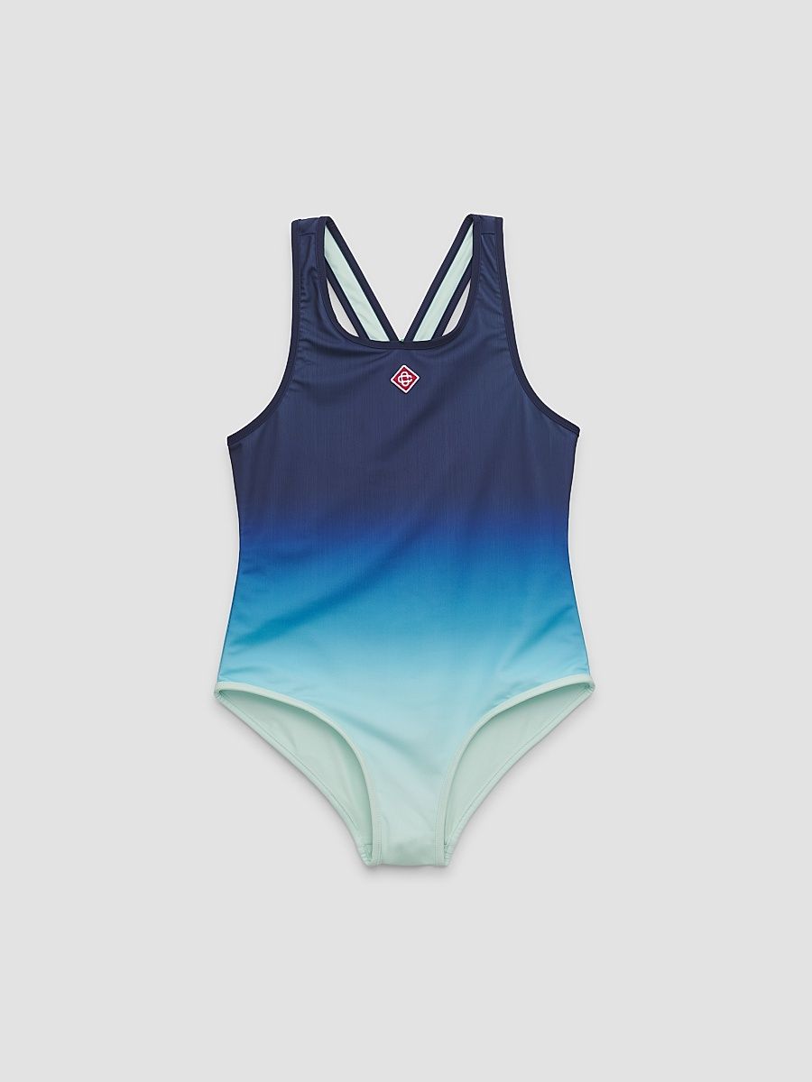 Little Girl's & Girl'sGradient One-Piece Swimsuit - Swim Gradient - Size 13