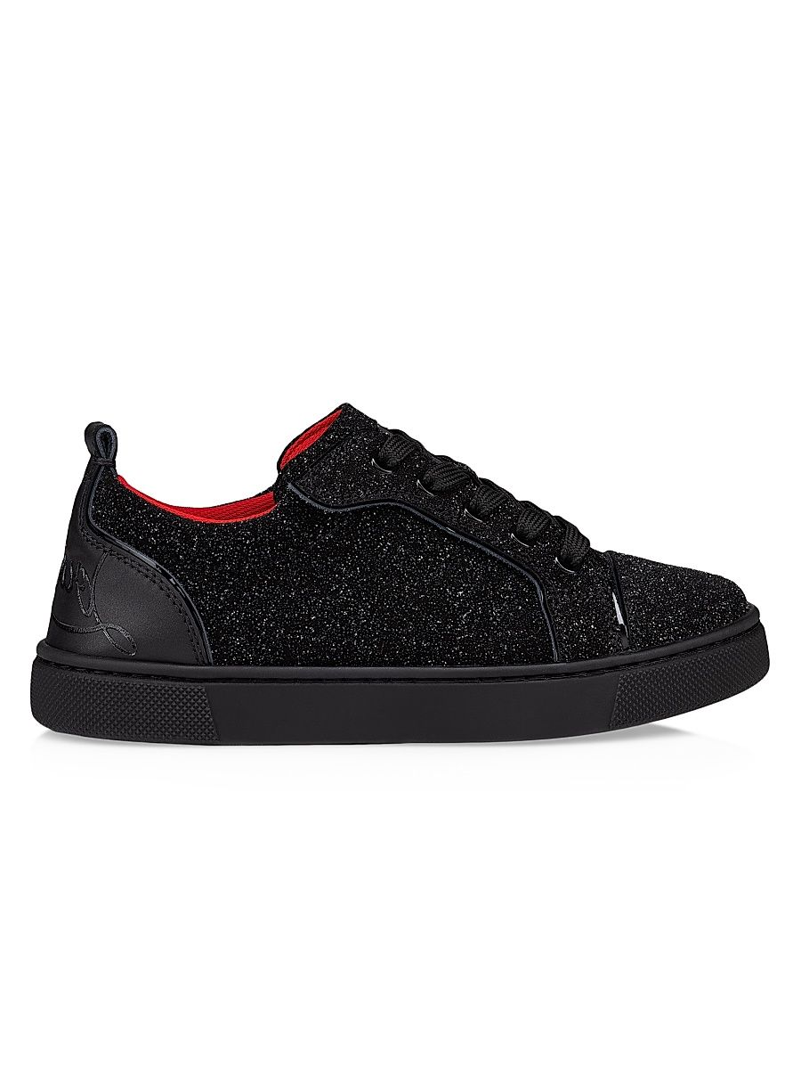 Christian Louboutin Boy's Little Boy's & Boy's Funnyto Sneakers - Black - Size 12 (Child)