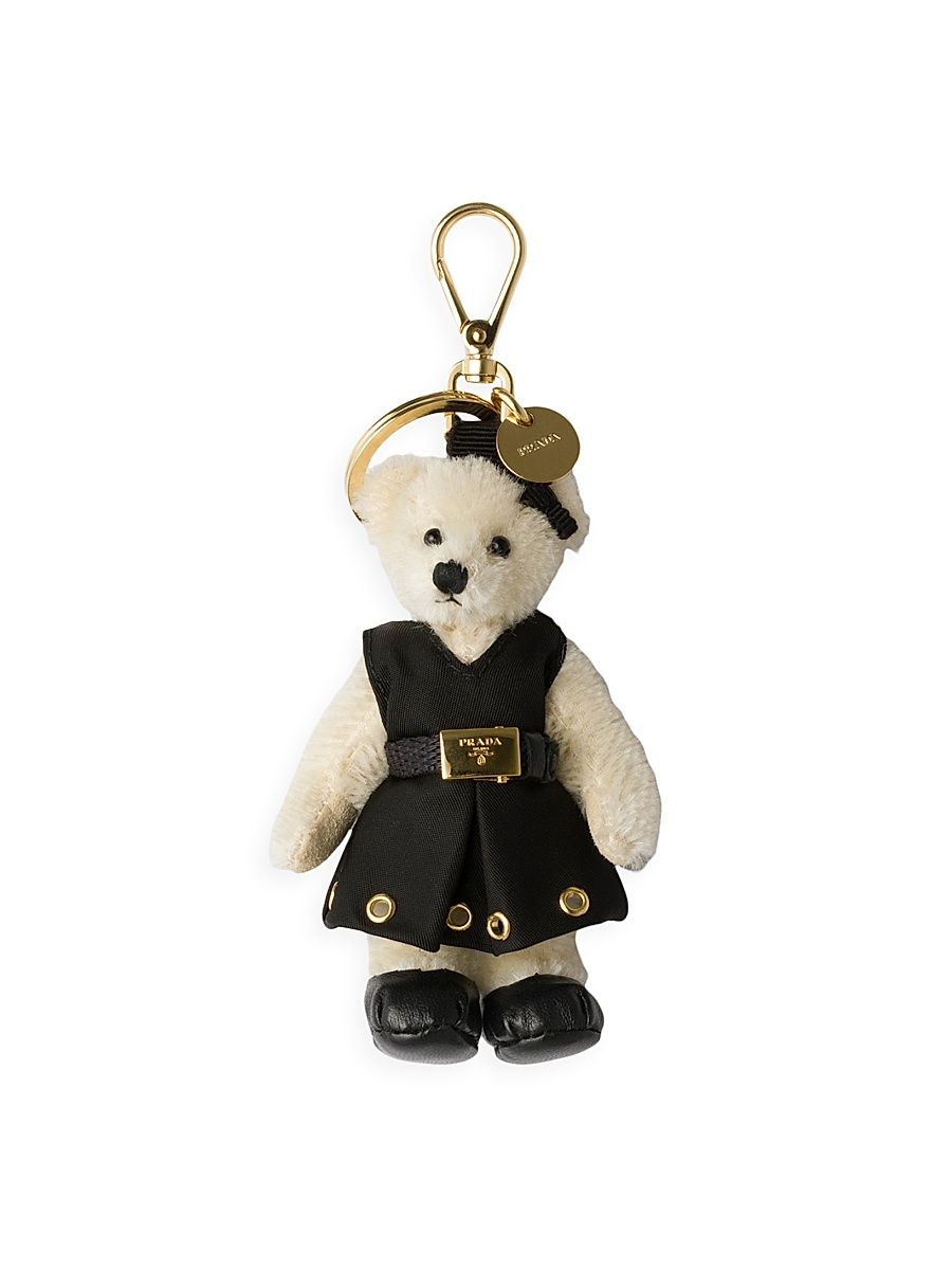 Women's Bear Trick Keychain - White
