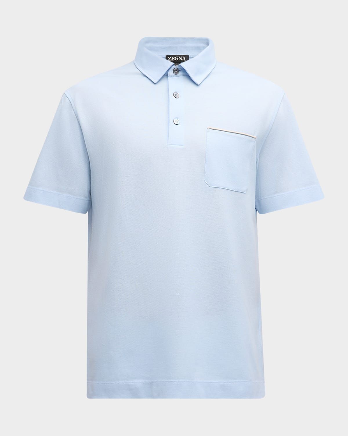 Men & apos;s Pure Pique Cotton Polo Shirt