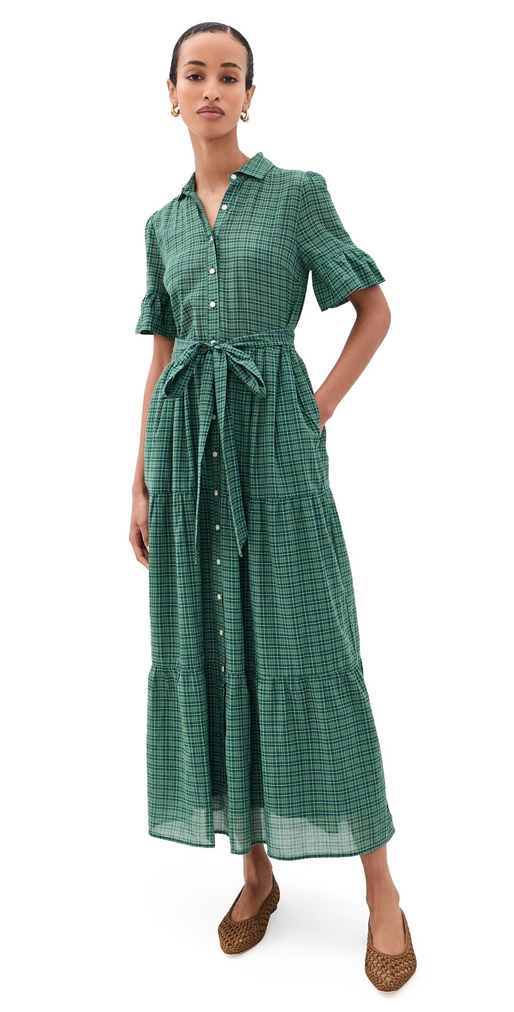 Birds of Paradis Martine Muir Tartan Dress Muir Tartan XS