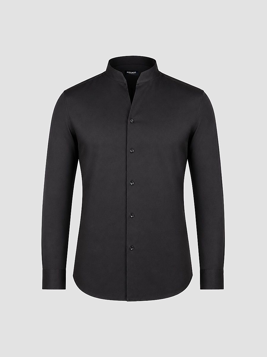 Men's Ceremony Prince Shirt - Black - Size XXXL