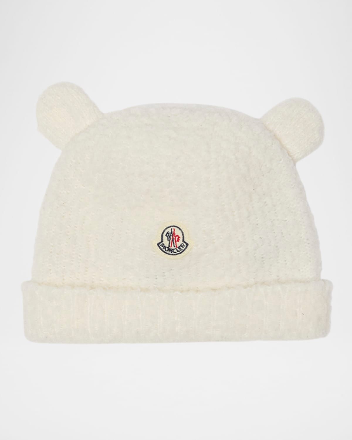 Girl & apos;s Wool Fleece Infant Beanie with Teddy Bear Ears