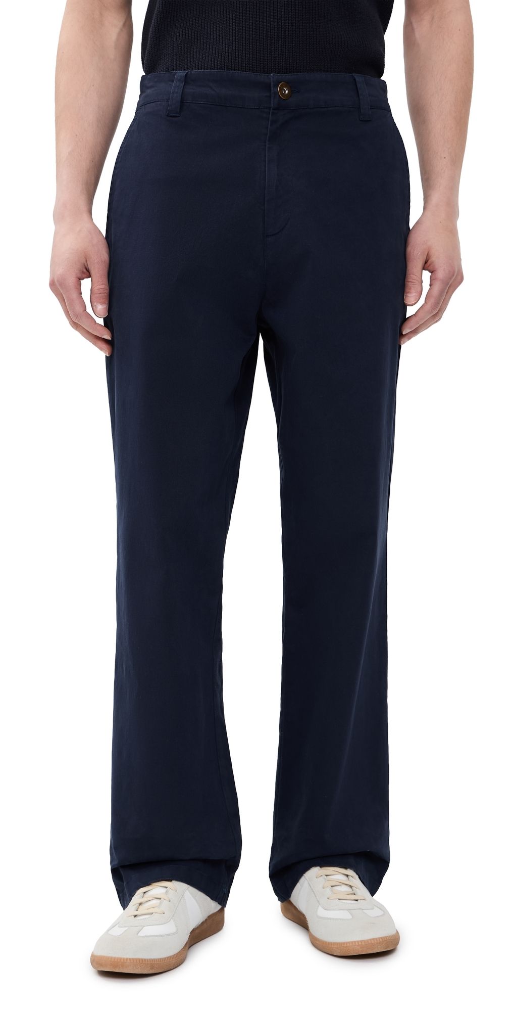 McTavish Stretch Chinos Dark Blue 36