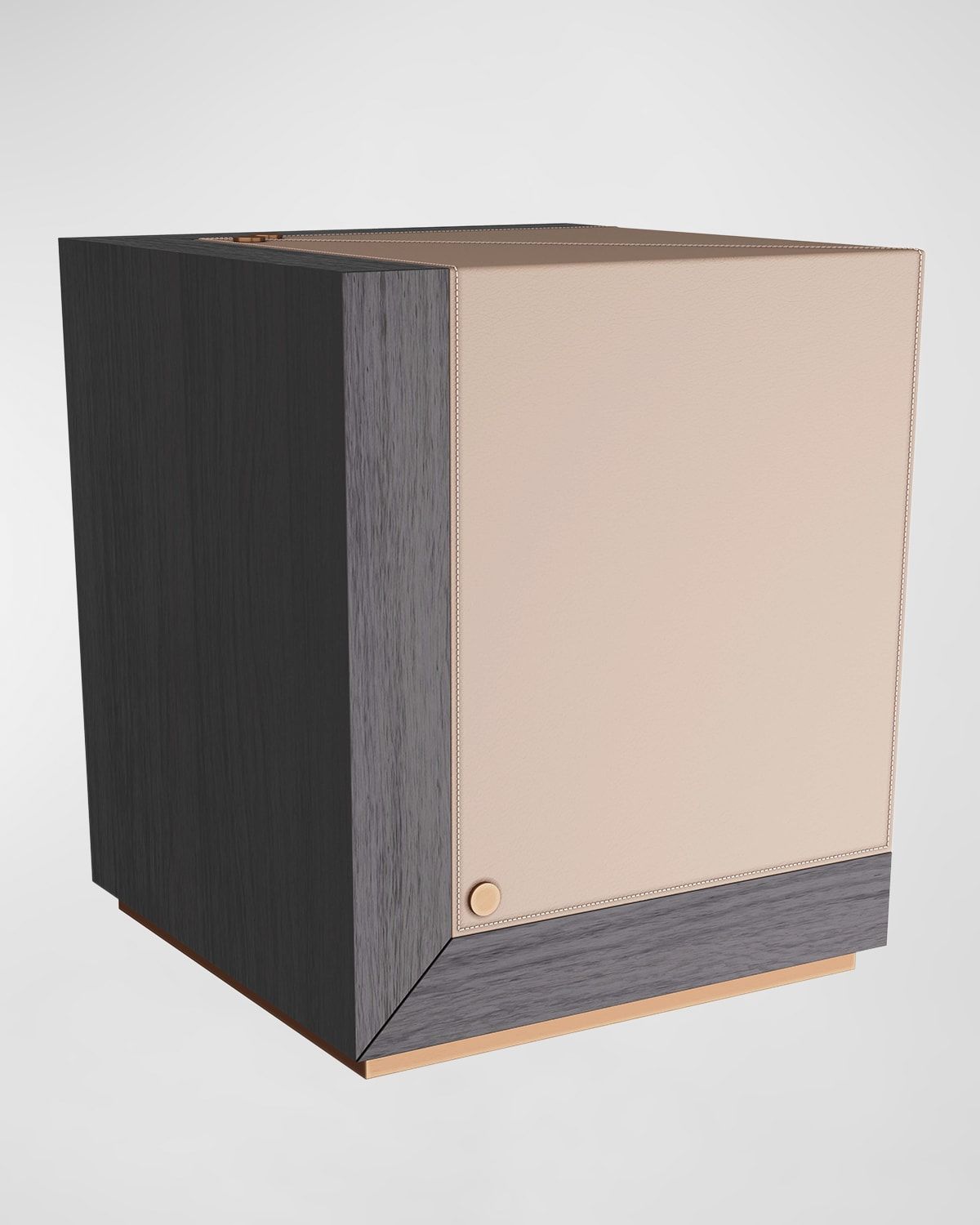 Tatiana Leather Accent Table