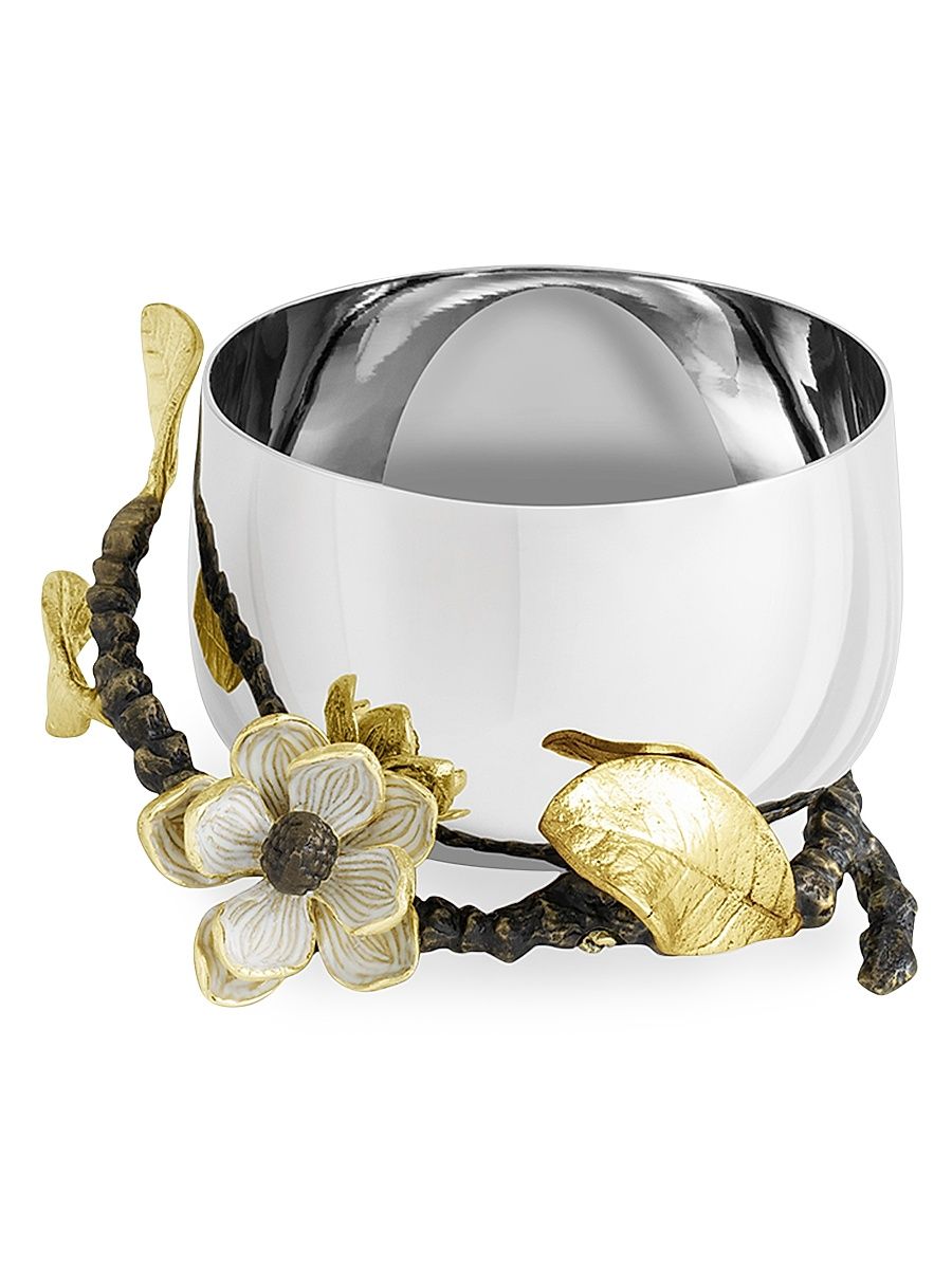 Vintage Bloom Nut Bowl