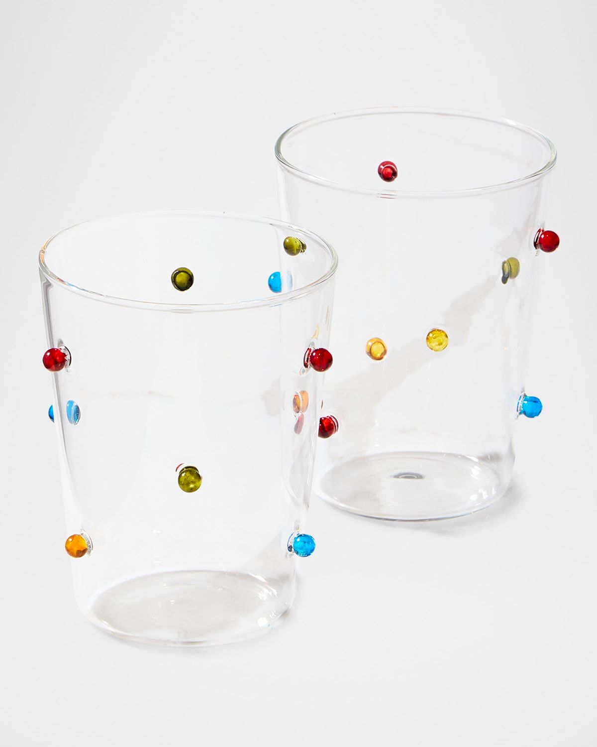 Colorful Beaded Tumblers, 12 oz. - Set of 2