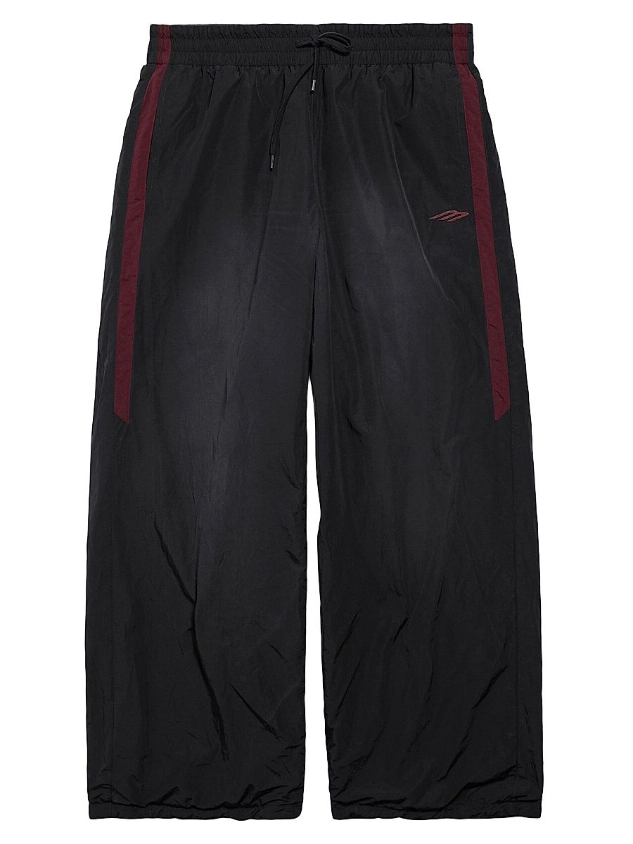 Men's Reversible Tracksuit Pants - Black - Size Small