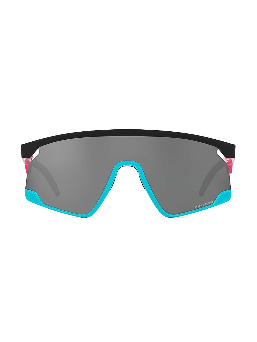 Men's BXTR Prism Rectangular Shield Sunglasses - Black Blue Pink Grey