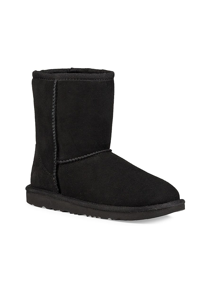 Baby's, Little Kid's & Kid's Classic II Dyed Shearling Boots - Black - Size 6 (Baby)