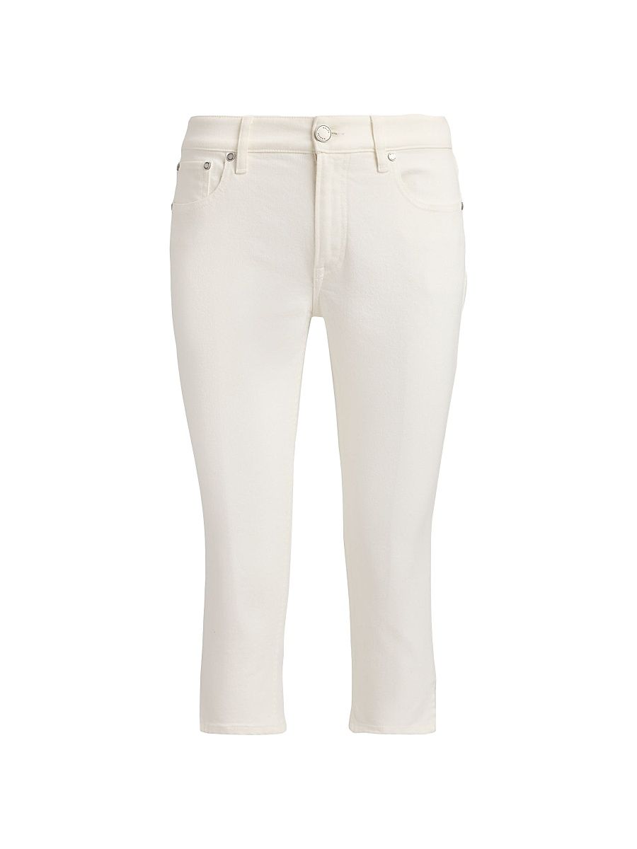Women's Breona Capri Jeans - Optic White - Size 32