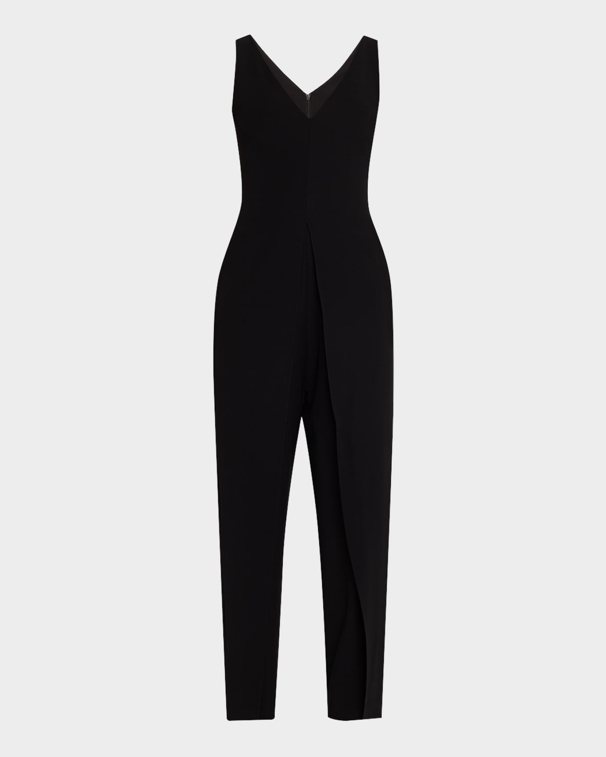 Sleeveless V-Neck Jumpsuit