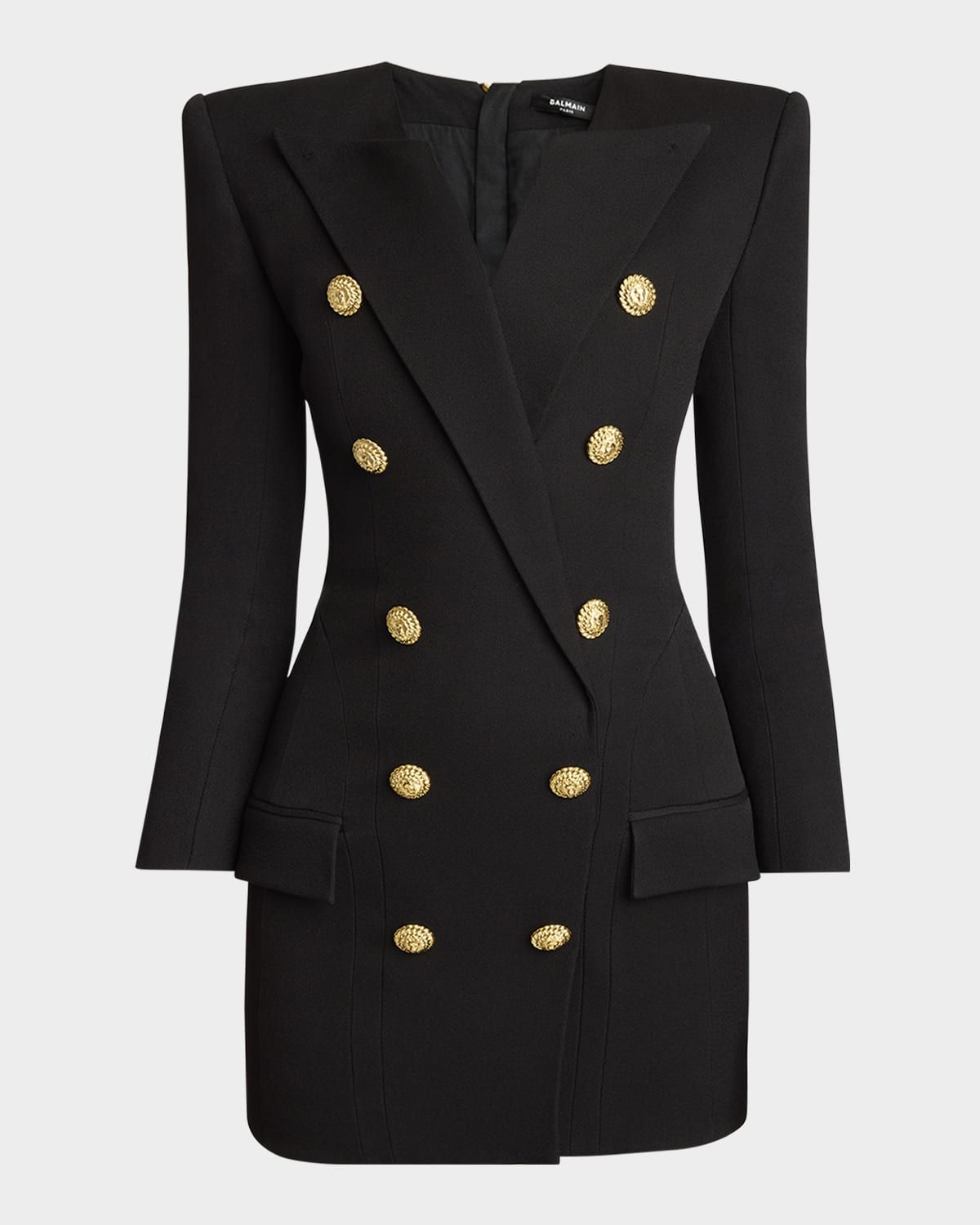 Double-Breasted Mini Dress