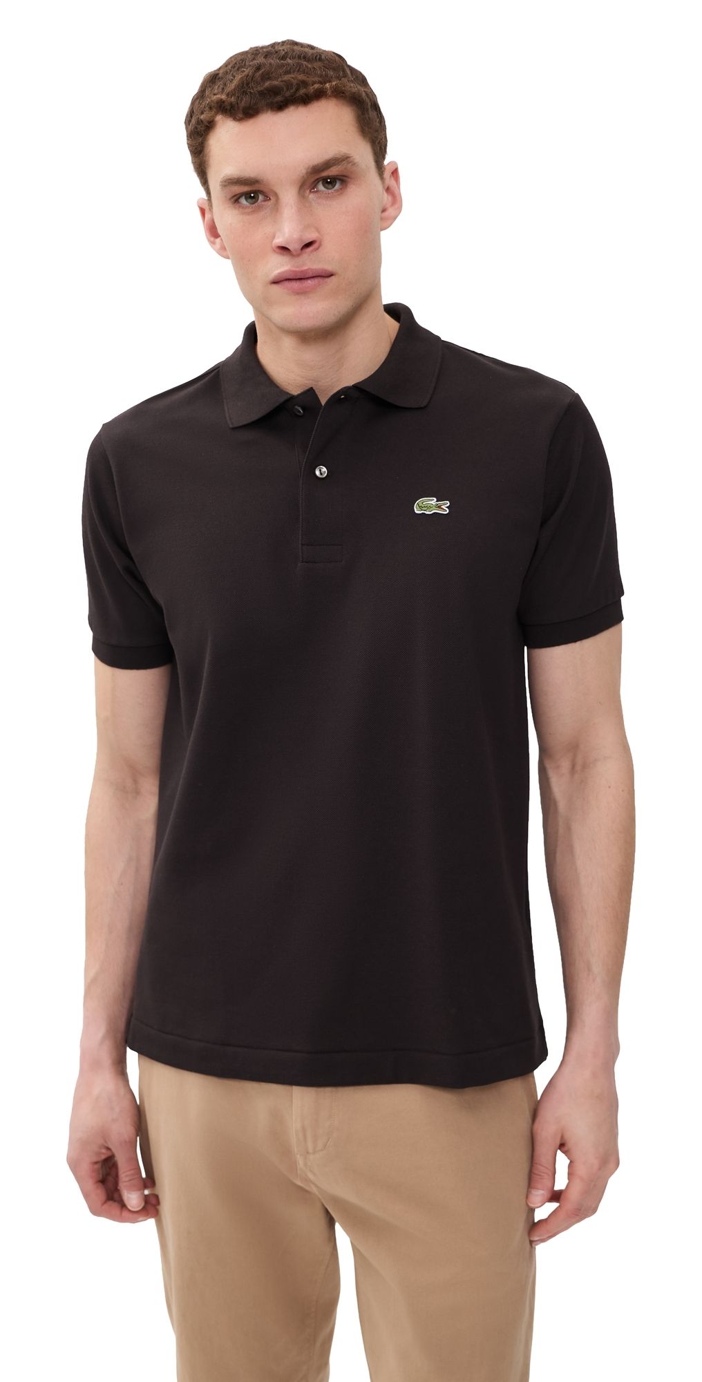 Lacoste Original Cotton Pique Polo Brown XXL