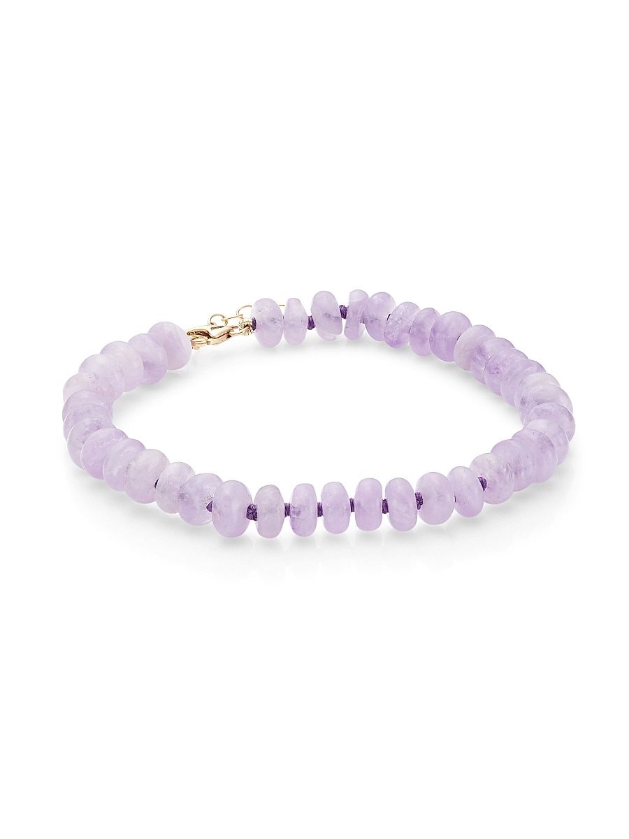 Women's Oracle Lavender Amethyst Crystal Bracelet - Lavender