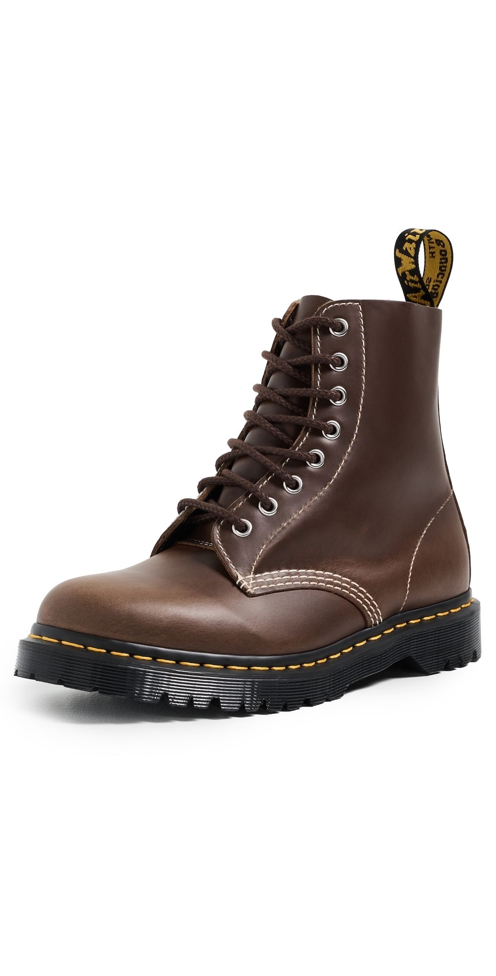 Dr. Martens 1460 Pascal Ben 8 Eye Boots Fossil Brown 8
