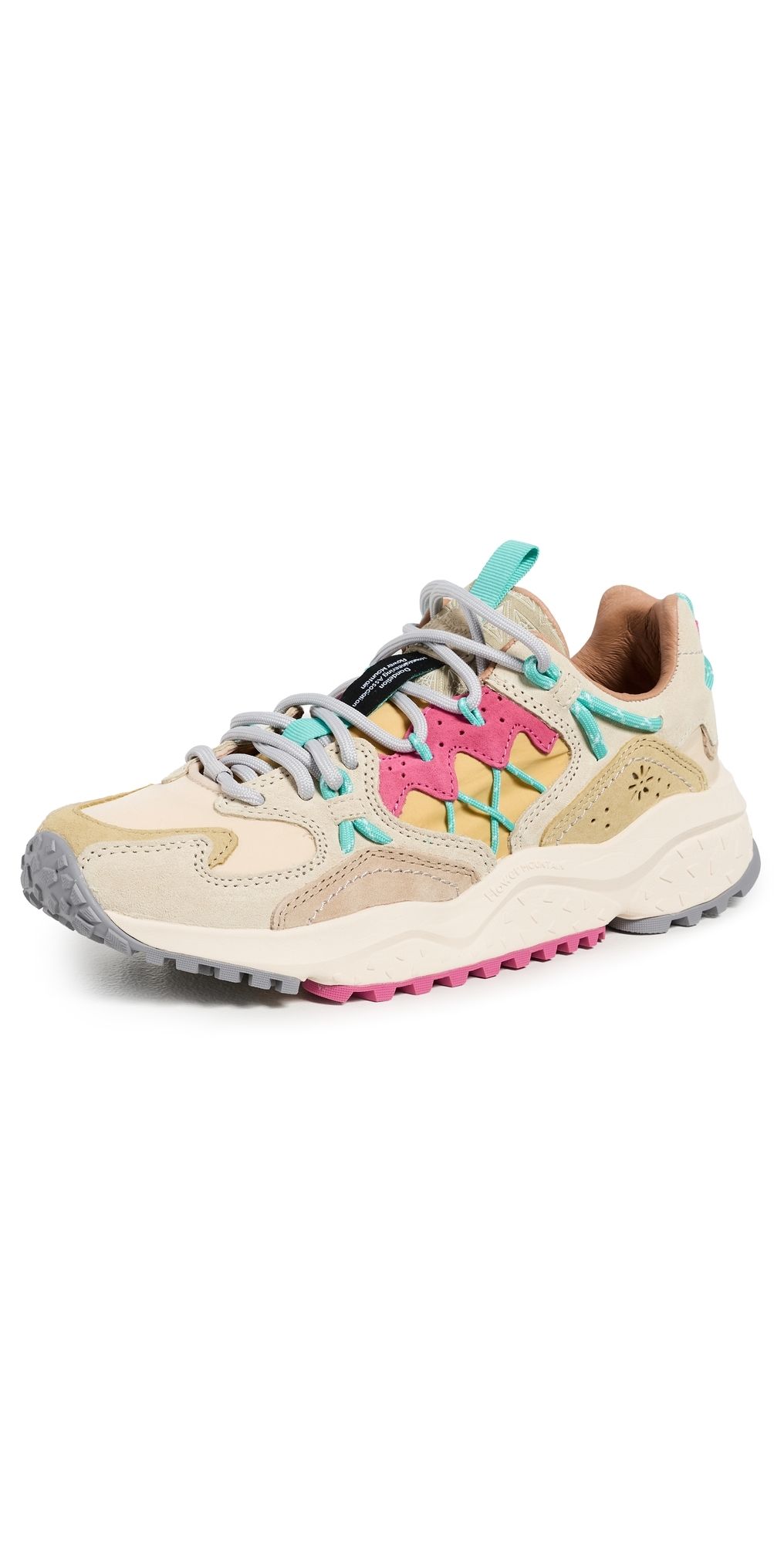 Flower Mountain Yamabushi Sneakers Vanilla Pink 39