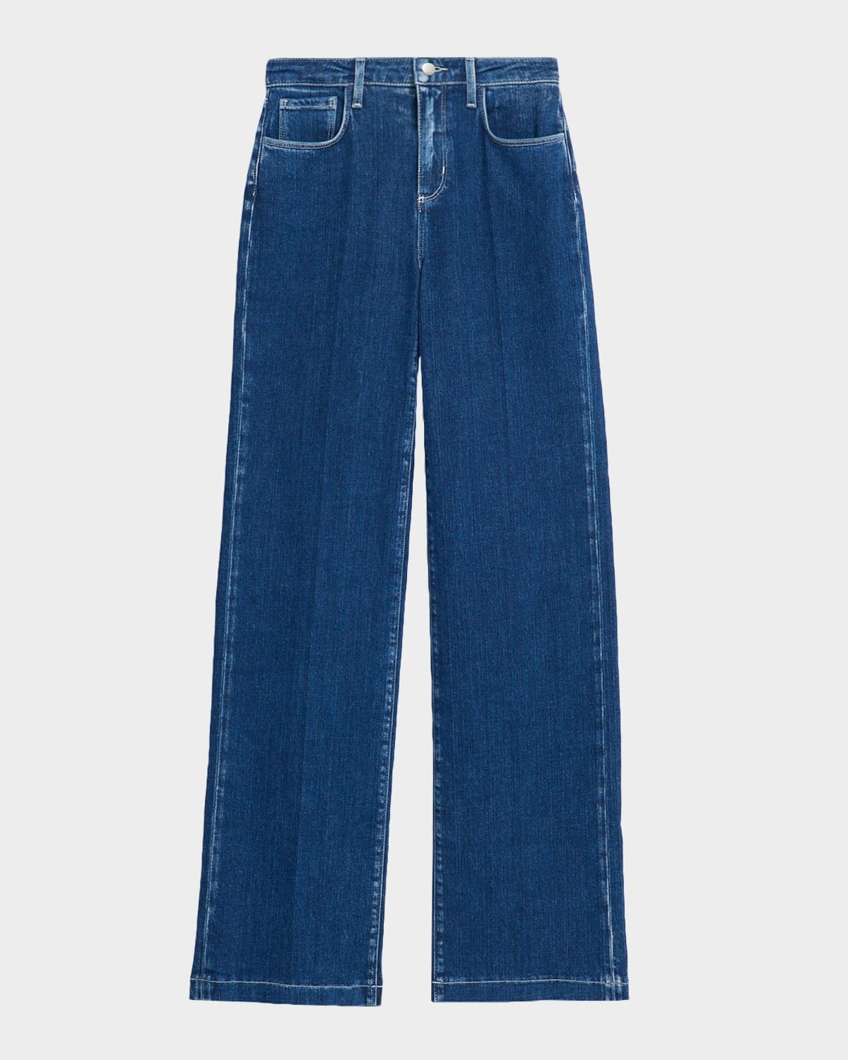 Clayton High Rise Wide-Leg Jeans