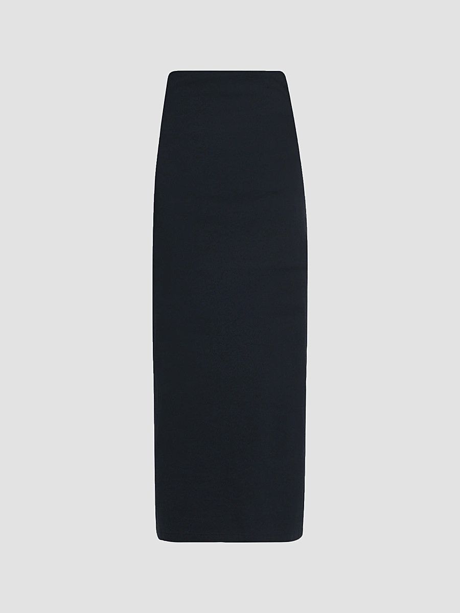 Women's Allow Stretch Washi-Blend Maxi Skirt - Dark Navy - Size Medium