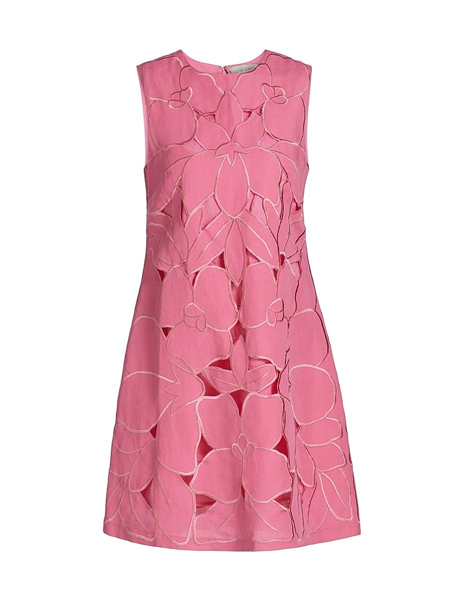 Women's Rosa Shift Dress - Pink Serenade - Size XS