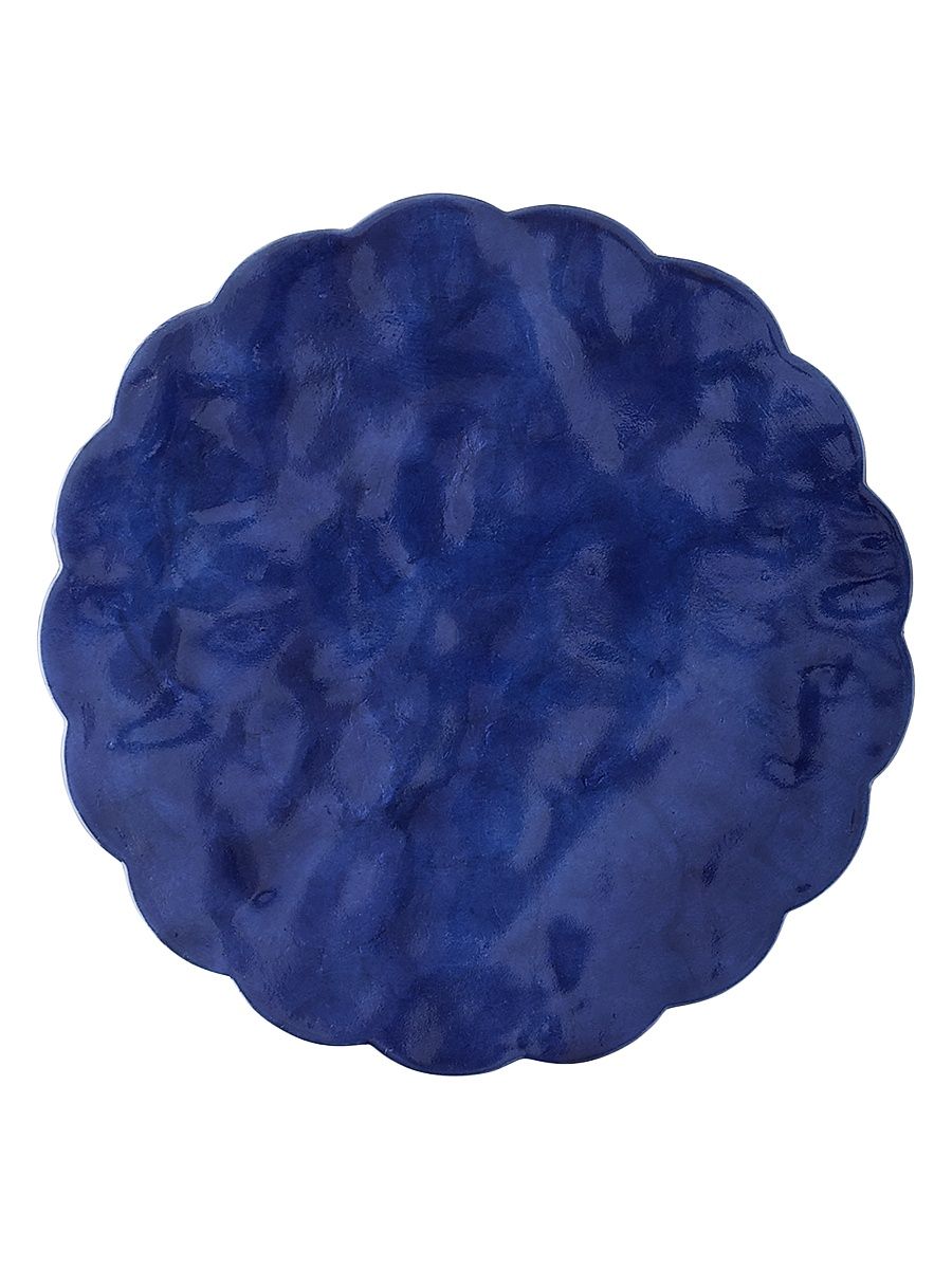 4-Piece Capiz Shell Placemats - Blue