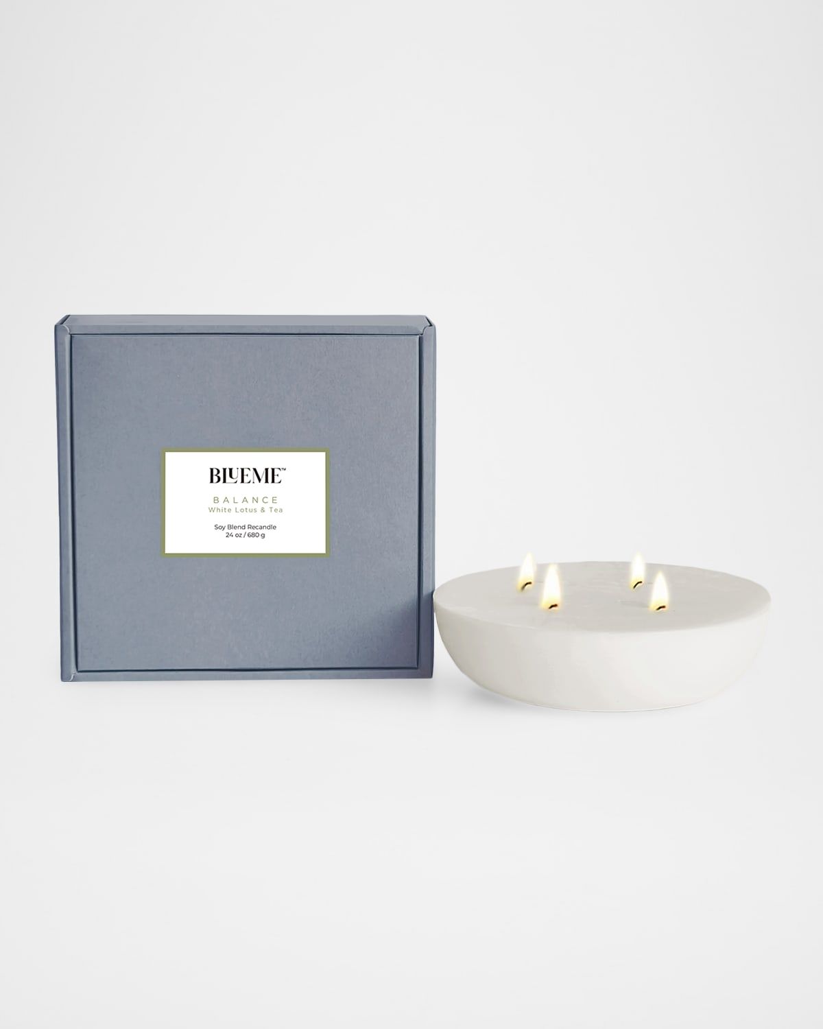 Balance Large Recandle - White Lotus & Tea