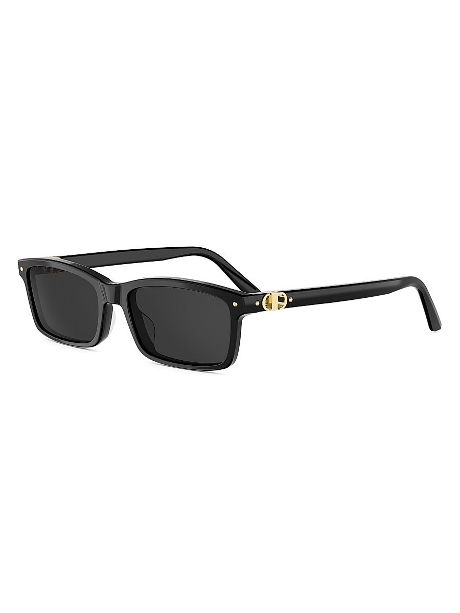 Women's Petit CD S1I 54MM Rectangular Sunglasses - Black
